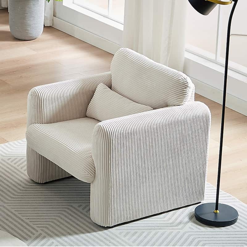 Lounge Chairs Single Sofa with Support Pillow