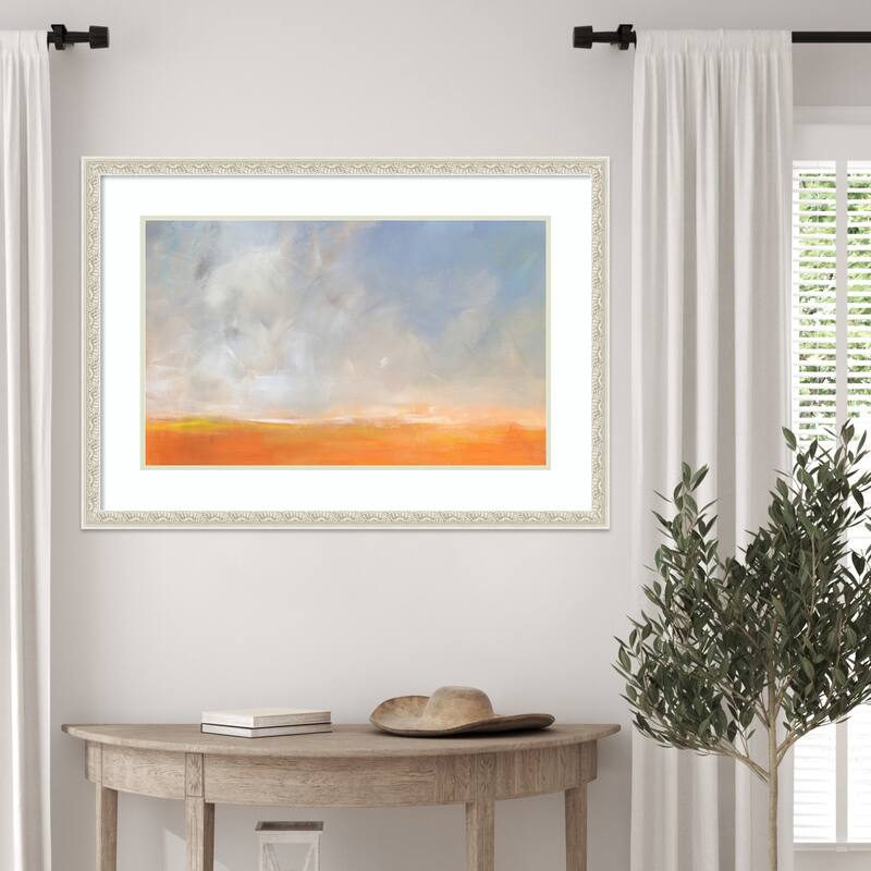 Vast Horizon Dream by Julia Contacessi Wood Framed Wall Art Print