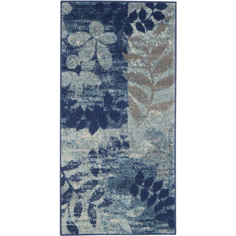 Fequn Power Loomed Stain Resistant Durable Area Rug By HomeRoots - 48' X '24' X '0.5