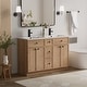 preview thumbnail 74 of 112, 36"/48"/60"/72" Bathroom Vanity Set with Sink & Faucet