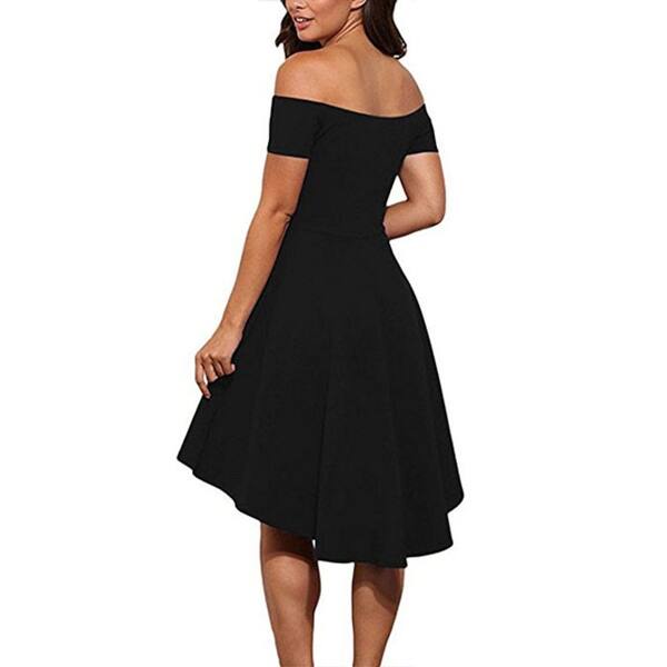 Shop Women Casual Off Shoulder Formal Party Cocktail Dress