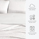 preview thumbnail 40 of 38, Crinkle Texture Microfiber 3-Piece Quilt Set, Enzyme Washed, Oversized