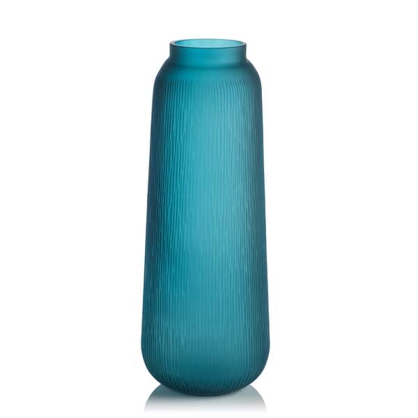 Exuma Handmade Blue Glass Vase Bed Bath & Beyond 31573180