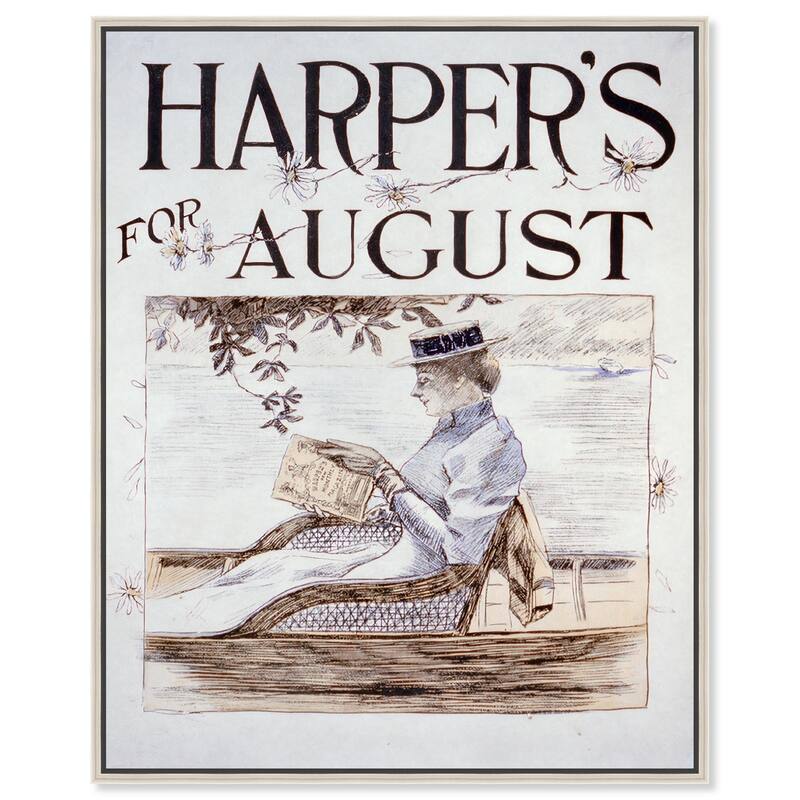 Harpers Penfield August 1892 Canvas by Art Remedy - Silver - 30" x 36"