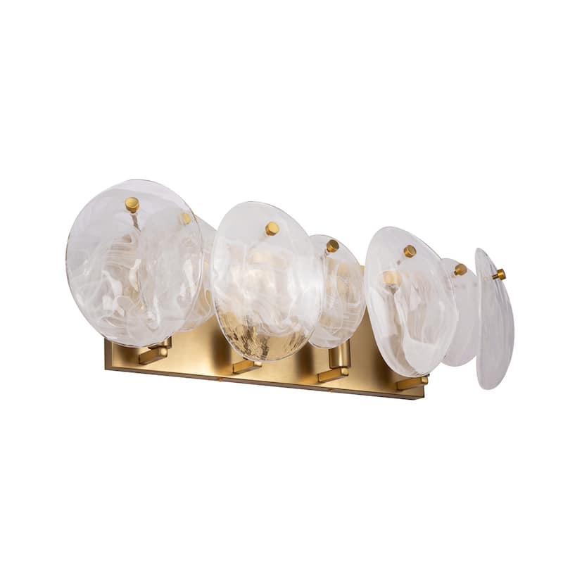 Artcraft Lily Bathroom Vanity - Brushed Brass Finish