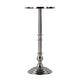 preview thumbnail 2 of 1, Garland 10 in. W Round All Metal Pedestal Base End Table