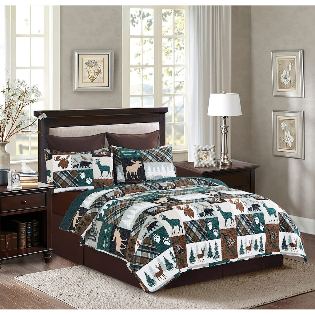 Fletcher Forest Full/Queen Quilt Set
