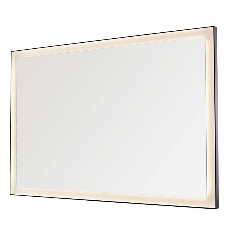 Faulkner LED Mirror - Rectangle 32" High - 48"W x 32"H x 1"D - White