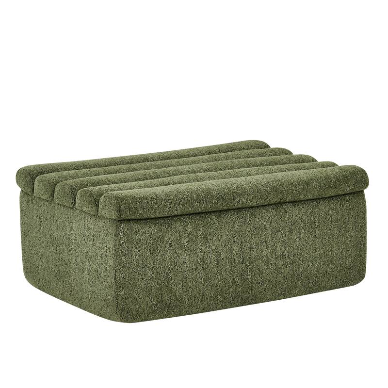 Minimalist Ottoman - Green