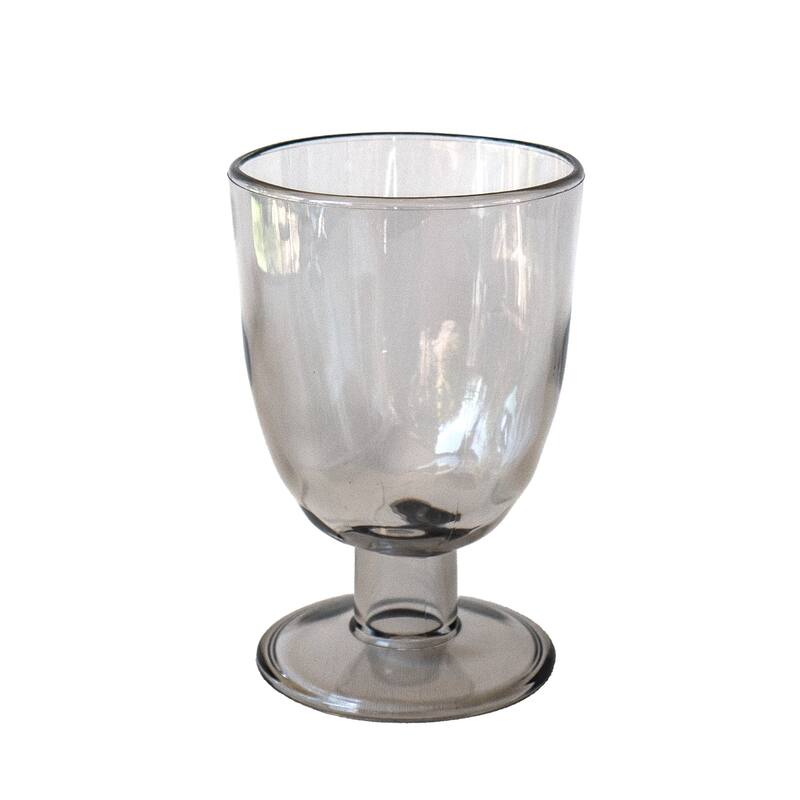 Abode Homewares Rustic Acrylic Wine Glass - 14 oz - Set of 6