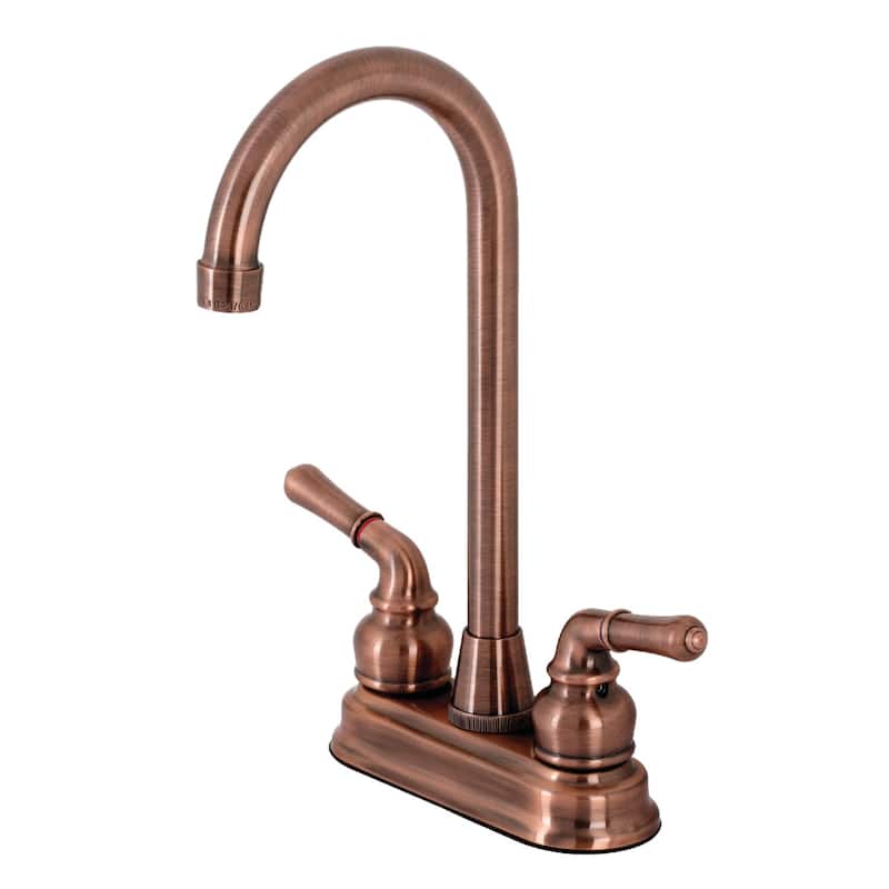 Magellan Two-Handle 4 in. Centerset Bar Faucet - Antique Copper