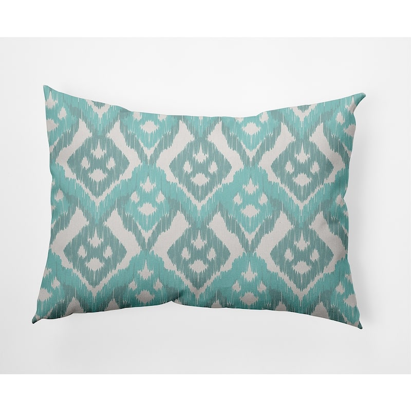 Hipster Decorative Indoor Pillow - Wave Top Blue - 14" x 20"