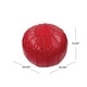 preview thumbnail 35 of 35, Nuloom Handmade Moroccan Leather Filled Ottoman Pouf