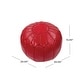 preview thumbnail 32 of 32, Brooklyn Rug Co Handmade Moroccan Leather Ottoman Pouf