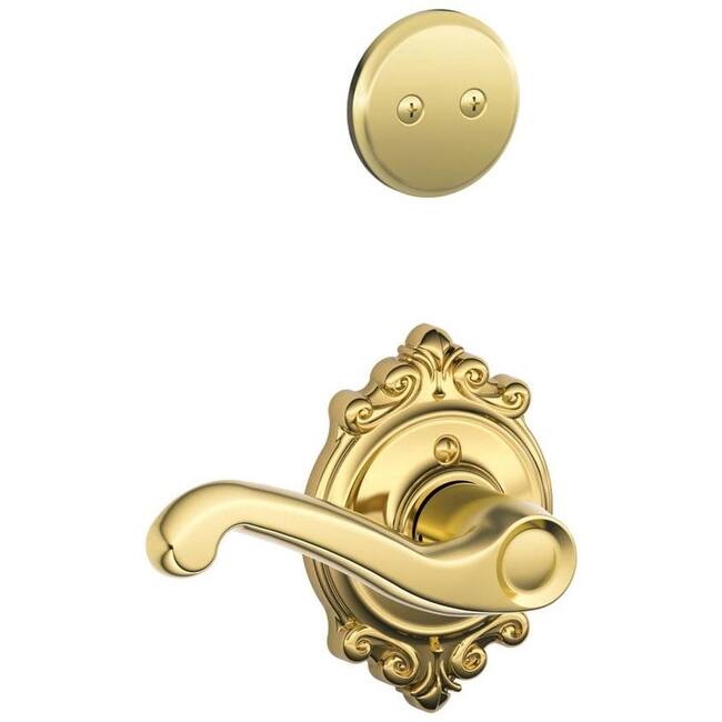 Schlage Flair Right Handed One-Sided Dummy Interior Pack with