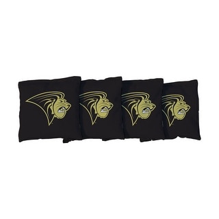 Lindenwood Lions Black Cornhole Bags