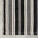preview thumbnail 5 of 38, Home Conservatory Ticking Stripe Handwoven Indoor/Outdoor Area Rug