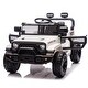 preview thumbnail 7 of 18, Kids Electric Ride-On Car with Suspension, One-Key Start, and USB Music System