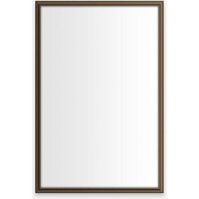 Robern D2C2030D4RMSC Main Line 19-1/4" x 30" Framed Single Door - Brushed Bronze - Bronze Finish