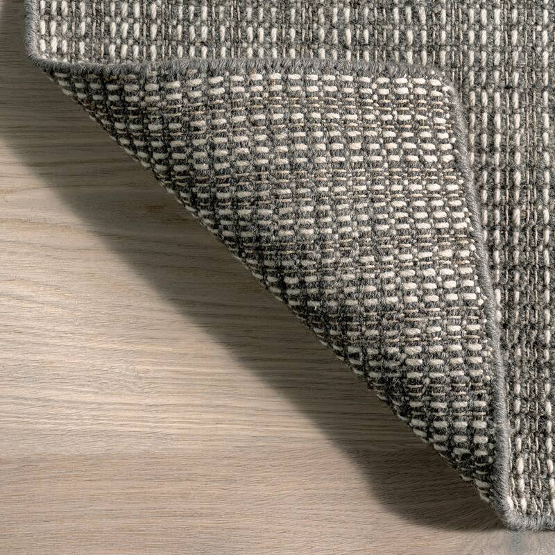 Ander Striped Wool-Blend Area Rug