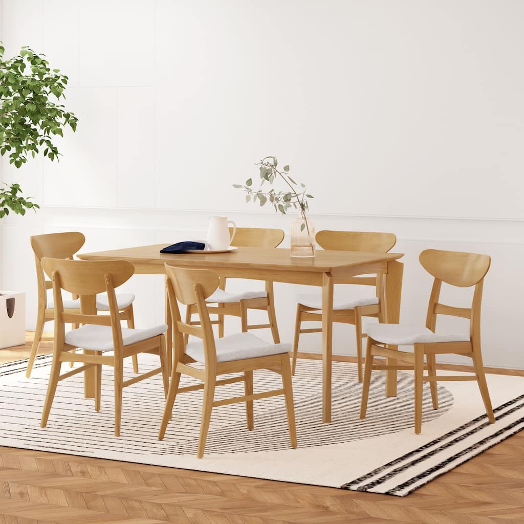 Amesbury Wood 7 Piece Dining Set by Christopher Knight Home
