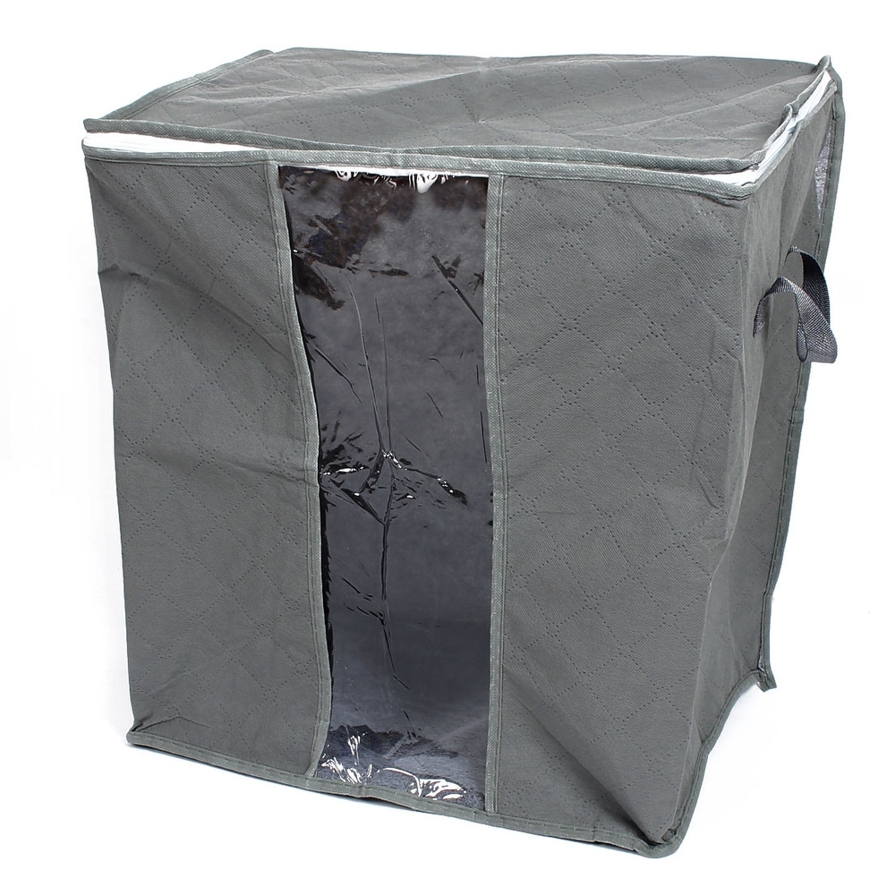 Clothes Quilt Blanket Storage Bags Remover Off-flavor Organizer Zipper Box 2Pcs