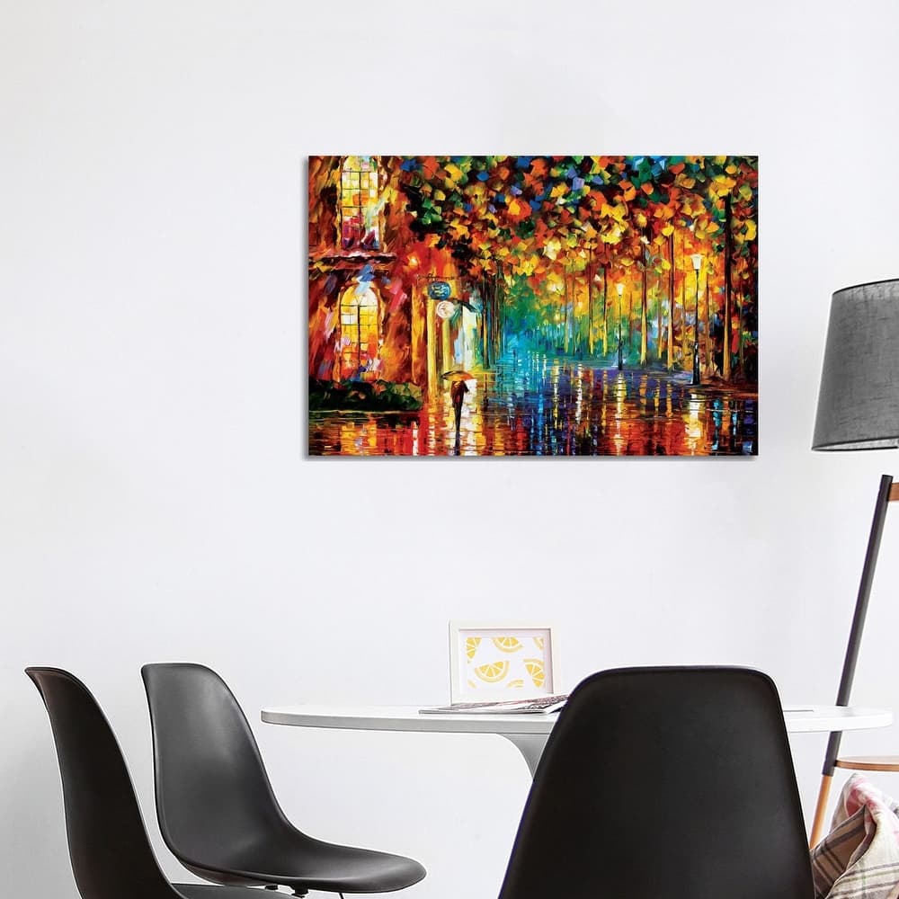 iCanvas "Late Stroll" by Leonid Afremov Canvas Print
