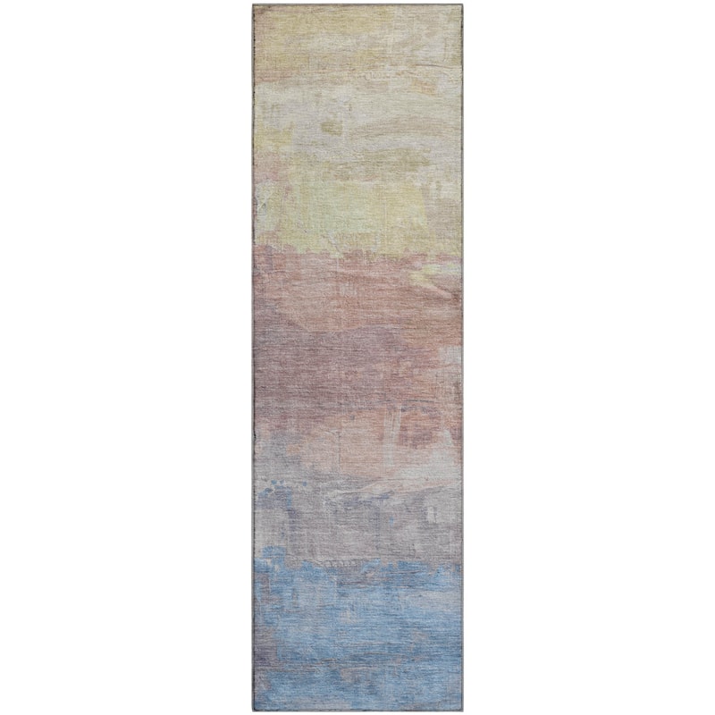 Premium Washable Super Soft Modern Brushstrokes Mayfield Rug