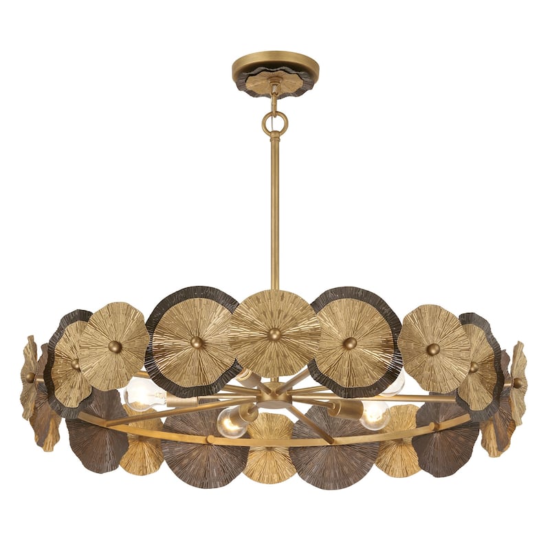 Savoy House 7-6384-5 Lincoln 5 Light 35" Wide Ring Chandelier