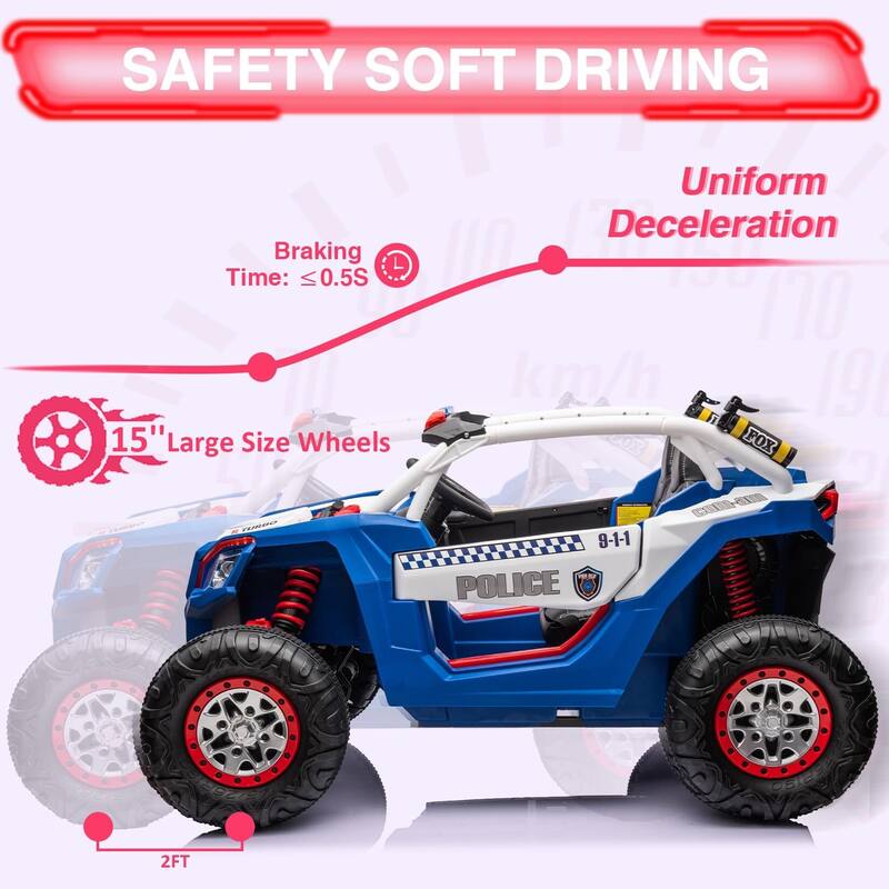 24V 2 Seater Kids Ride on UTV Car w/Remote Control