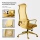 preview thumbnail 6 of 13, Ergonomic Mesh High Back Office Chair with Lumbar Support, Fireproof
