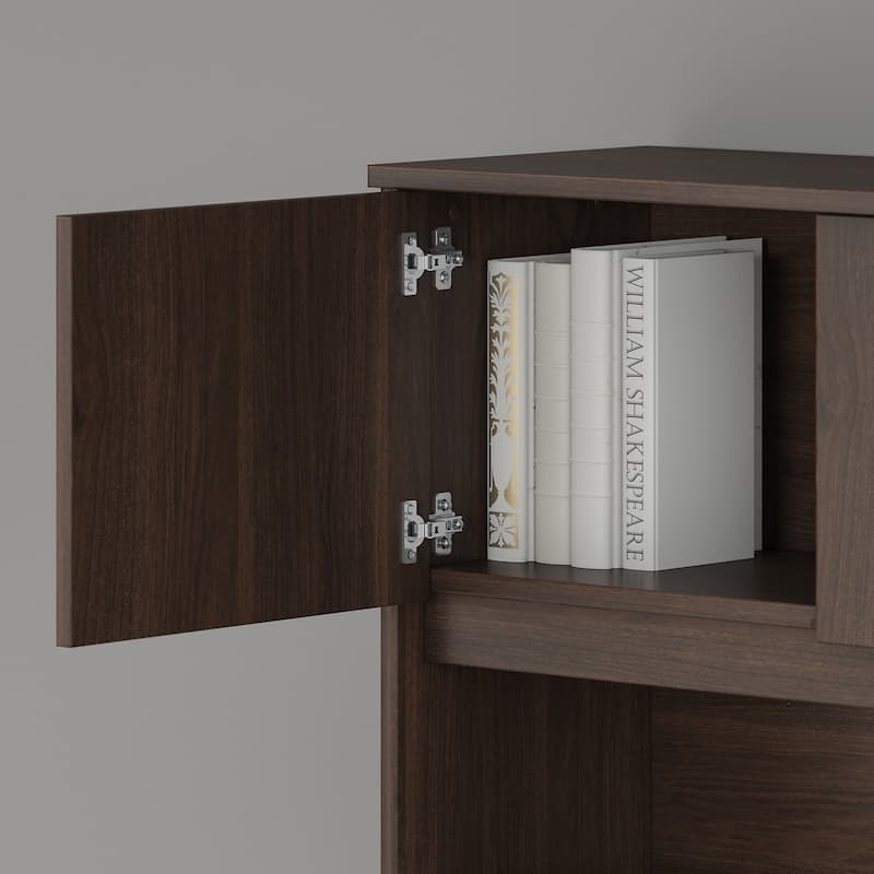 Studio C 72W Desk with Hutch and Drawers by Bush Business Furniture