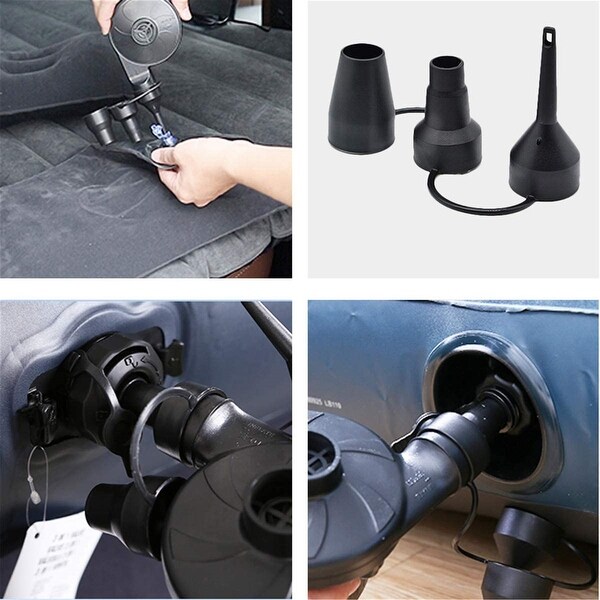 inflatable bed with pump