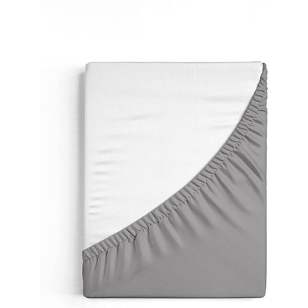 A1HC 300TC GOTS Certified Organic Cotton Fitted Sheet, Deep Pocket