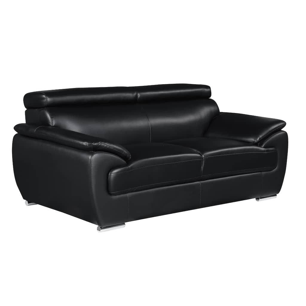 Genuine Leather Loveseat