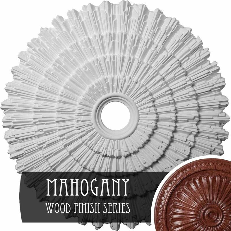 24 3/4"OD x 3 1/4"ID x 1 7/8"P Eryn Ceiling Medallion