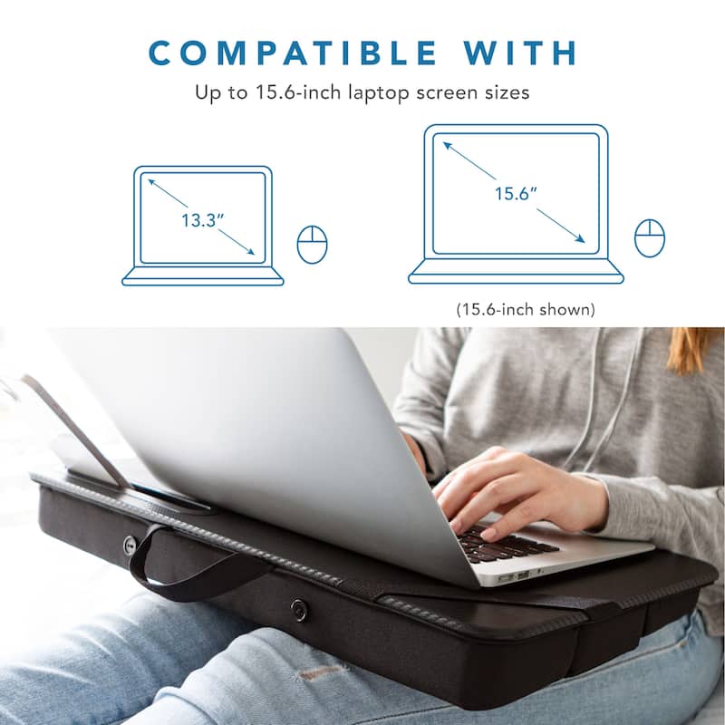 LapGear Elevation Lap Desk with phone holder