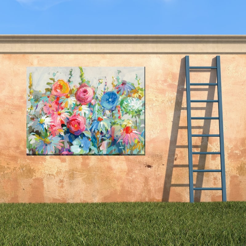 Gleeful Garden All Weather Outdoor Wall Décor