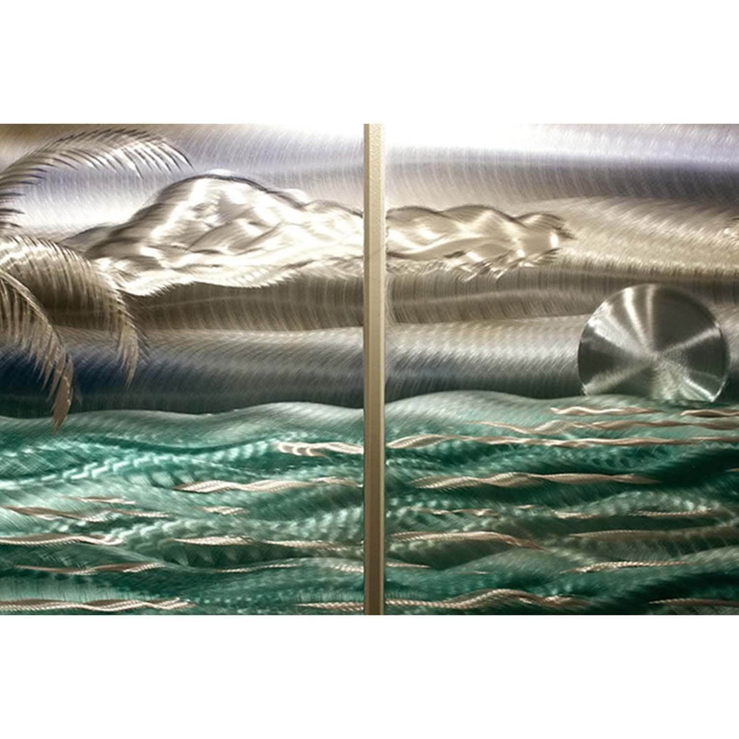 Shop Statements2000 3d Metal Wall Art Modern Tropical Ocean Beach