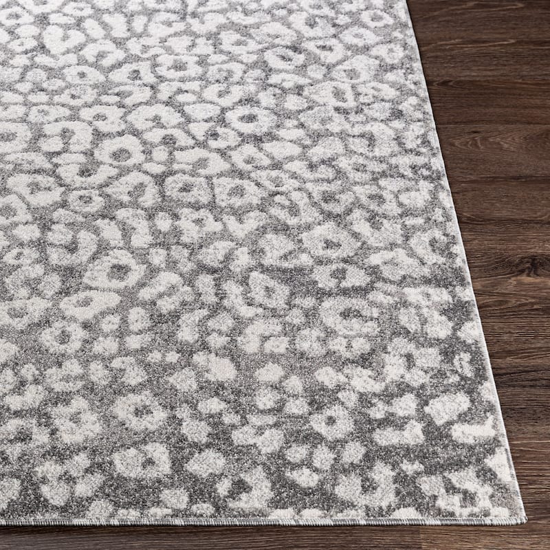 Livabliss Moodie Modern Leopard Print Area Rug