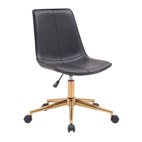 Slope leather swivel office chair sale