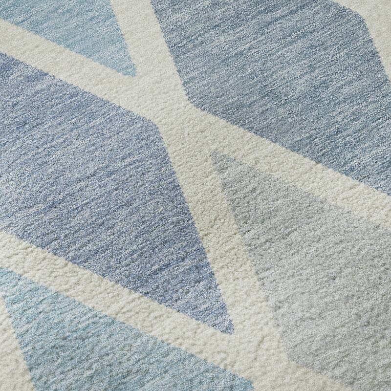 Premium Washable Super Soft Mosaic Diamonds Mayfield Rug