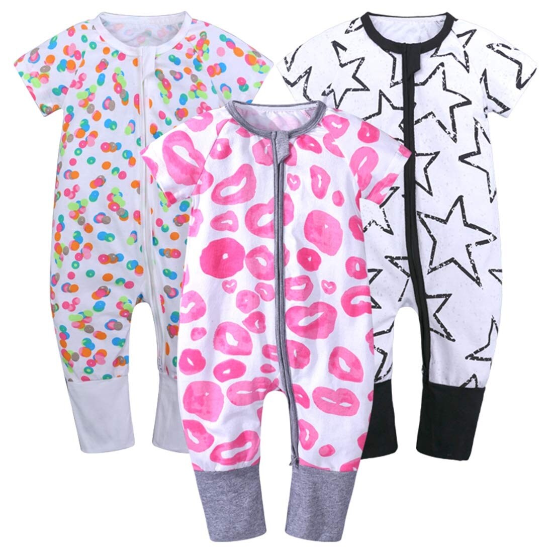 zipper bodysuit baby