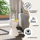 preview thumbnail 80 of 143, Boyd Round Side Table with Ribbed Design Base - Accent Hourglass End Table with Removable Lid for Living Room & Bedroom