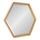 preview thumbnail 17 of 35, Kate and Laurel Calter Hexagon Framed Wall Mirror
