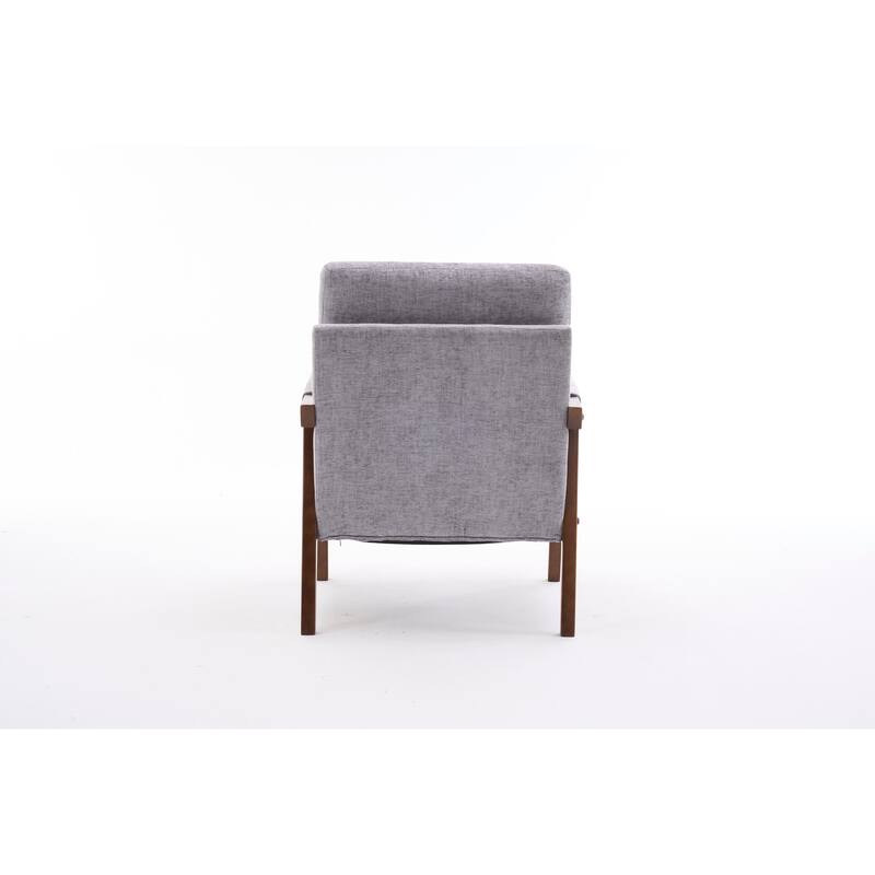 Mid-Century Modern Accent Chairs ,Modern Accent Chair,Chair with Soft Waist Cushion,Ergonomic Lounge Chairs
