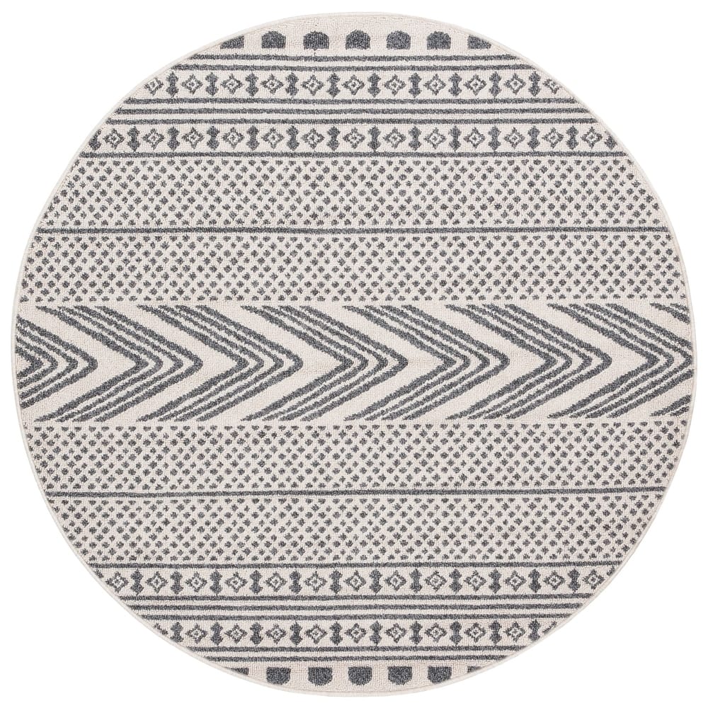 Well Woven Loop De Loop Cruce Geometric Tribal Area Rug