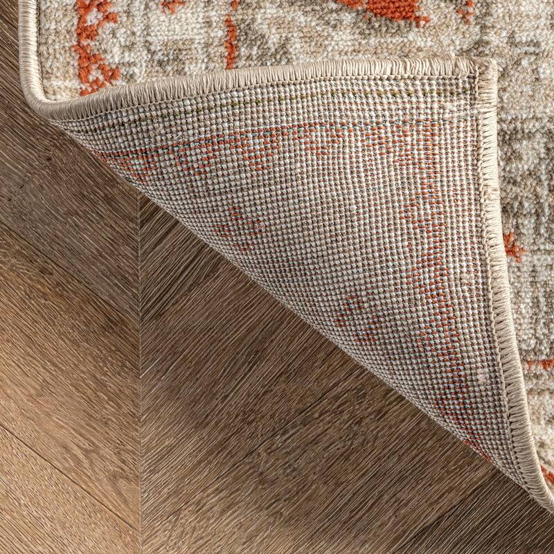 Nuloom Charlotte Faded Medallion Area Rug
