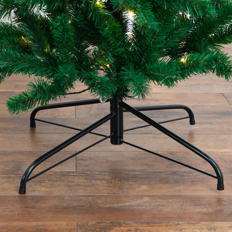 Pre-lit Pine Archway Artificial Christmas Tree - 8’ - Warm White LED Lights - 8 Foot