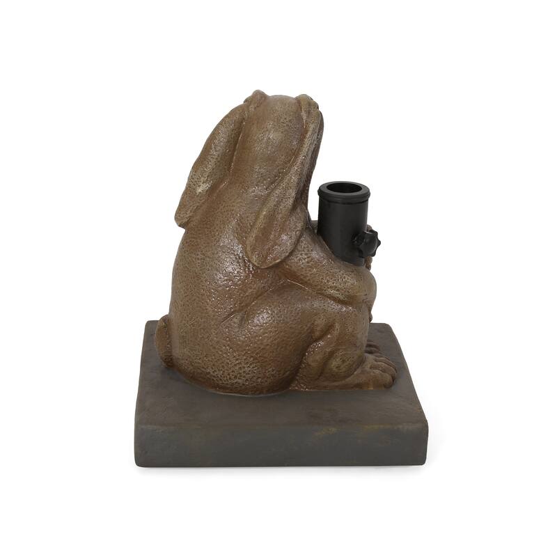 Fenske Rabbit Umbrella Base by Christopher Knight Home - 13.50" W x 13.50" L x 16.25" H